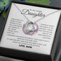 Lovely Daughter Forever Love Necklace From Mom