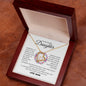 Lovely Daughter Forever Love Necklace From Mom
