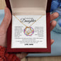 Lovely Daughter Forever Love Necklace From Mom