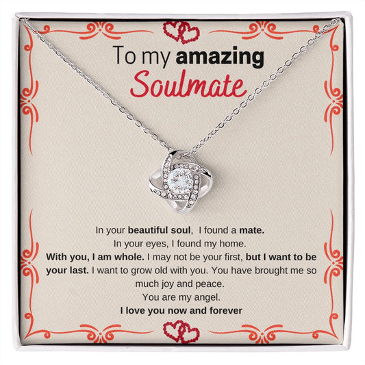Amazing Soulmate Love Knot Necklace